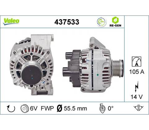 generátor VALEO 437533