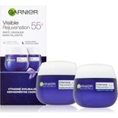 Kosmetické sady Garnier Denní krém proti vráskám Essentials 55 + 50 ml + Noční krém proti vráskám Essentials 55 + 50 ml dárková sada