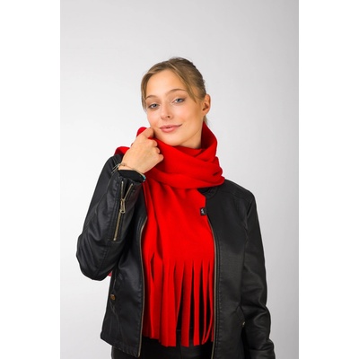 VFstyle hrejivý šál Warm červený