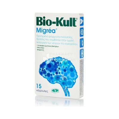 A.Vogel Пробиотици, магнезий и витамин B6 за нервната система, Protexin Bio-Kult Migrea 15 caps
