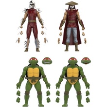 The Loyal Subjects Želví nindžové BST AXN 4-balení Mirage Comics Shredder a Turtles Exclusive 13 cm