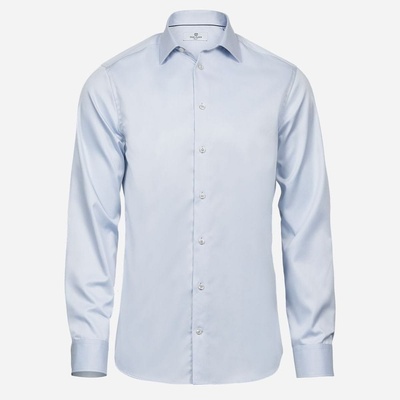 Tee Jays Košeľa Luxury shirt Slim Fit svetlo modrá