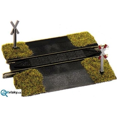 Fleischmann H0 Přejezd přímý 100 mm 6197