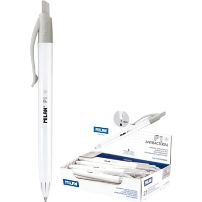 Milan P1 Antibacterial 1,0 mm černé