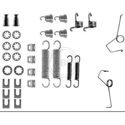Sada příslušenství, brzdové čelisti A.B.S. 0686Q 0686Q