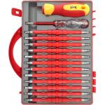 Silver Изолирани отвертки vde 1000v комплект 25 бр. с тестер 67369 (s10864)