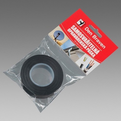 Den Braven Samosvařitelná opravárenská páska 19 mm x 5 m černá