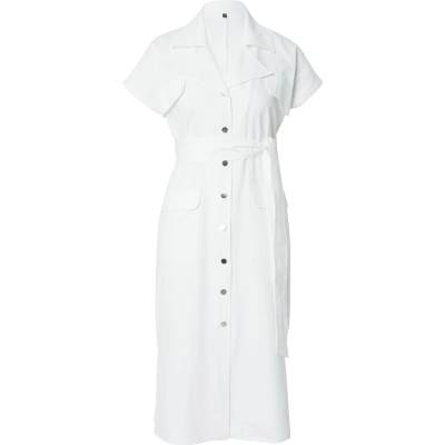 Trendyol Рокля тип риза бяло, размер 42