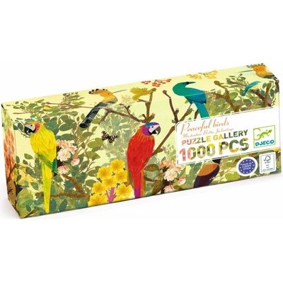Djeco Peaceful birds 1000 dielov
