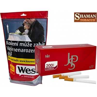 WEST Red cigaretový tabák 173 g – Zboží Dáma