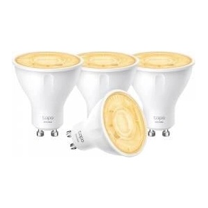 Vitapol Tapo TP-Link Smart WLAN Bulb GU10 L610 4 pcs, energy-saving, 2.9 W equivalent to 50W, dimmable Alexa smart lamp, smart home Alexa accessory, compatible with Alexa, Google Assistant, white
