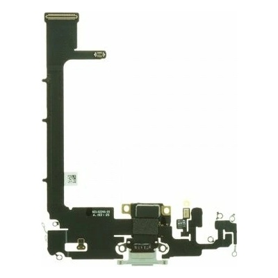 Nabíjací obvod + Flex kábel iPhone 11 Pro Max - strieborný IPH0199