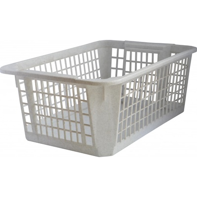 ALFA PLASTIK košík stoh. 36 x 26 x 14 cm PH GR (3325004) – Zboží Dáma