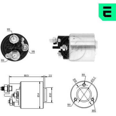ERA Elektromagnetický spínač startéru ERA 227074