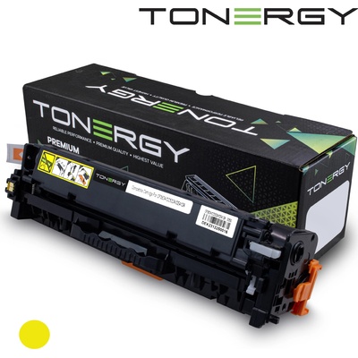 Compatible съвместима Тонер Касета Compatible Toner Cartridge HP 312A 304A 305A CF382A/CC532A/CE412A Yellow, Standard Capacity 2.7k (TONERGY-CF382A)