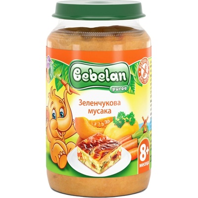 Bebelan Ястие Bebelan Puree - Зеленчукова мусака, 220 g (5527)