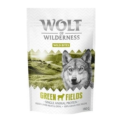Maškrty Wolf Of Wilderness Wild Bites jahňacie 180 g