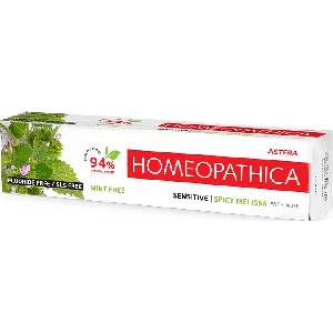 Astera Homeopathica Паста за зъби Sensitive, 75 ml