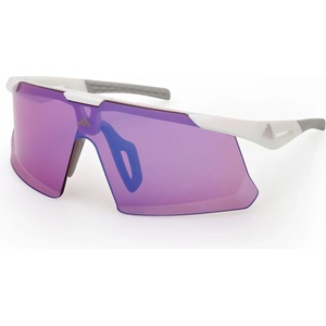 Adidas Очила Adidas eyewear SP0107 Cat: 2 Cycling glasses - White / Gradient / Mirror Violet - размер One Size (205-5263-0111)