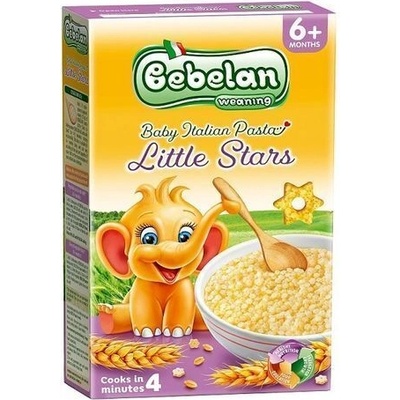 Bebelan little stars Бебешка паста ЗВЕЗДИЧКИ 6+ мес. 350г (1601)