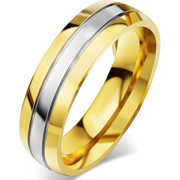 HARAHU Мъжки пръстен FI-4936 - Златен / 57mm KP4936 (FI-4936)