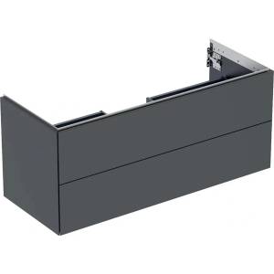 Geberit Окачен долен шкаф Geberit One матово черно 120 см (505.265.00.8)