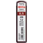  Графити Rotring Hi Polymer 2B 0.5 mm 12 броя (2B 0)