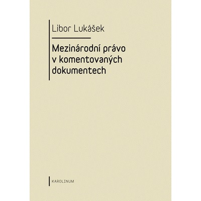 Mezinárodní právo v komentovaných dokumentech - Libor Lukášek