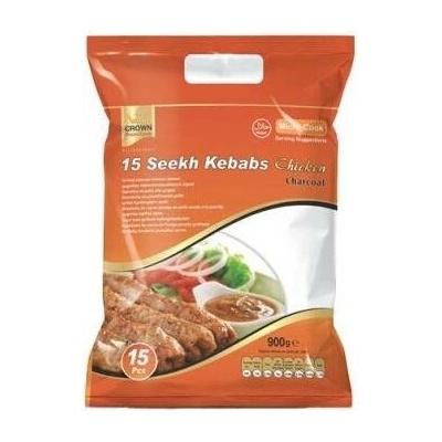 Crown Mražené Seekh Kebab Chicken - Charcoal 15 ks