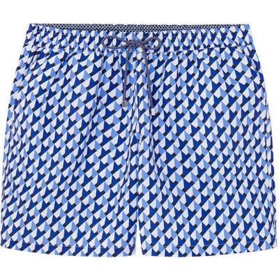 Hackett Бански гащета Hackett 3D Box Swimming Shorts - Blue