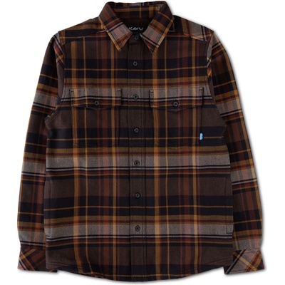 KAVU Мъжка риза с копчета Kavu Carrick Bend Shirt - Darkwood Trail - размер M (033-2851-0212)