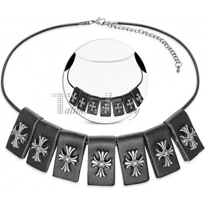 Talitha Кожено колие Хералдически кръст