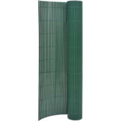 vidaXL Oboustranný zahradní plot 110 x 400 cm zelený