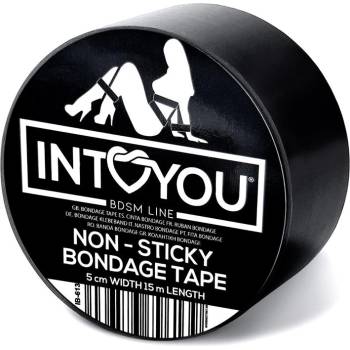 Image 1 of Intoyou bdsm line Intoyou незалепваща черна лента за връзване 15 метра