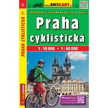 Praha cyklistická 1:18 000 / 1 : 40 000