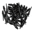 Harrows Micro soft plastové čierne 100 ks/bal závit 2BA