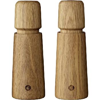 Crushgrind Мелнички за сол и пипер Stockholm дъбова дървесина 17 см 2 бр (070280-2002-2PC)