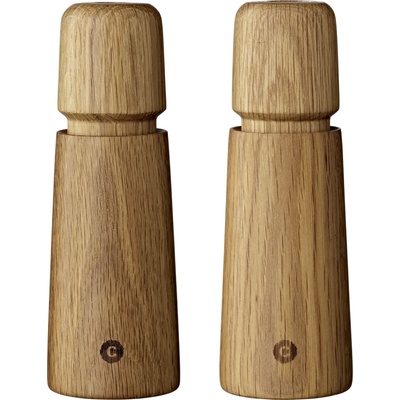 Crushgrind Мелнички за сол и пипер Stockholm дъбова дървесина 17 см 2 бр (070280-2002-2PC)