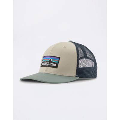 Patagonia P-6 Logo Trucker Hat pumice