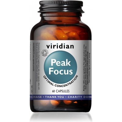 Viridian Peak Focus 60 kapsúl