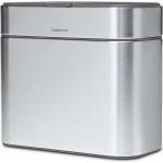 simplehuman - Кошче за отпадъци 4 л, от неръждаема стомана CW1645 (CW1645)