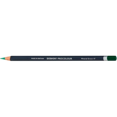 Derwent 10464_MIN Procolour umělecké pastelky kusové 1 ks Mineral green 47