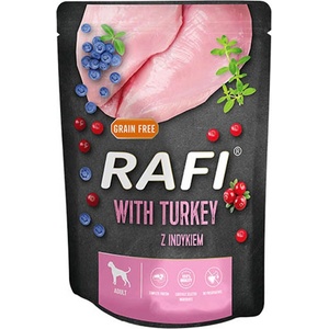 RAFI Turkey, blueberries & cranberries 300 g
