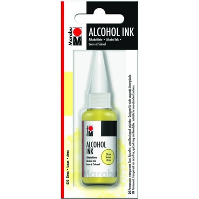 Marabu Alkoholový inkoust/žlutý 20 ml