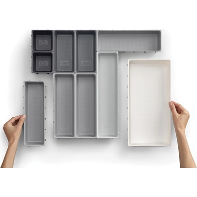 JOSEPH JOSEPH Variabilní organizér do zásuvky Blox 10 85200, šedý – Zboží Mobilmania