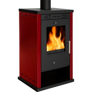 Prometey EKO 3 8.5 kW burgundy Камини