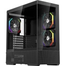 1stPlayer Crystal Vision CV7 black + 5 fan (CV7-BK-2FAR-2FH7R-1FH7)