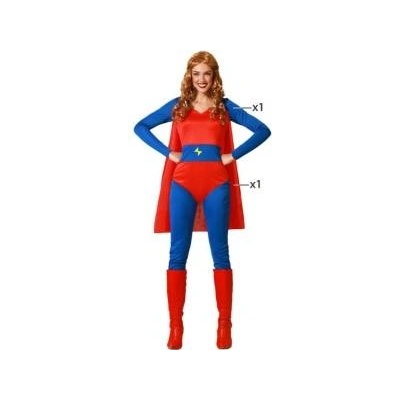 BigBuy Carnival Маскировъчен костюм за възрастни Супергерой Дама Размер xs/s