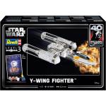 Revell Комплект модел за сглобяване, Revell, Star Wars, Y-wing Fighter, 38 части