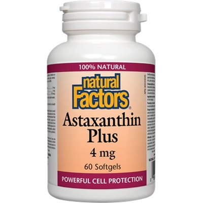 Natural Factors Astaxanthin Plus 4 mg [60 Гел капсули]